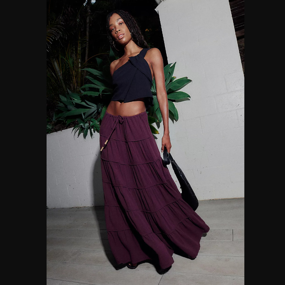 Free People Simply Smitten Maxi Skirt